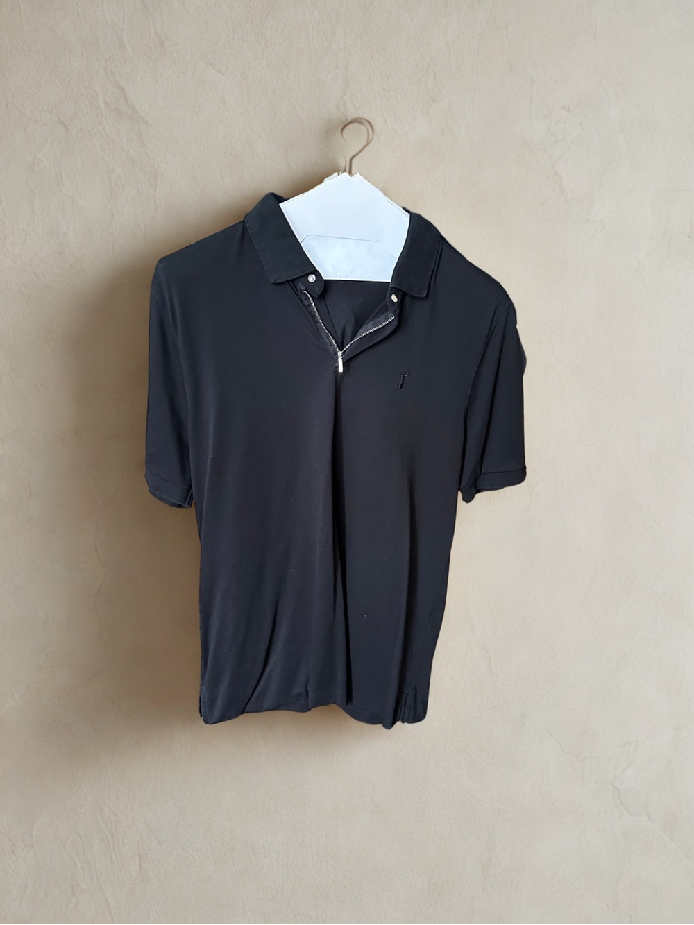 Baobab Black Short-Sleeve Polo